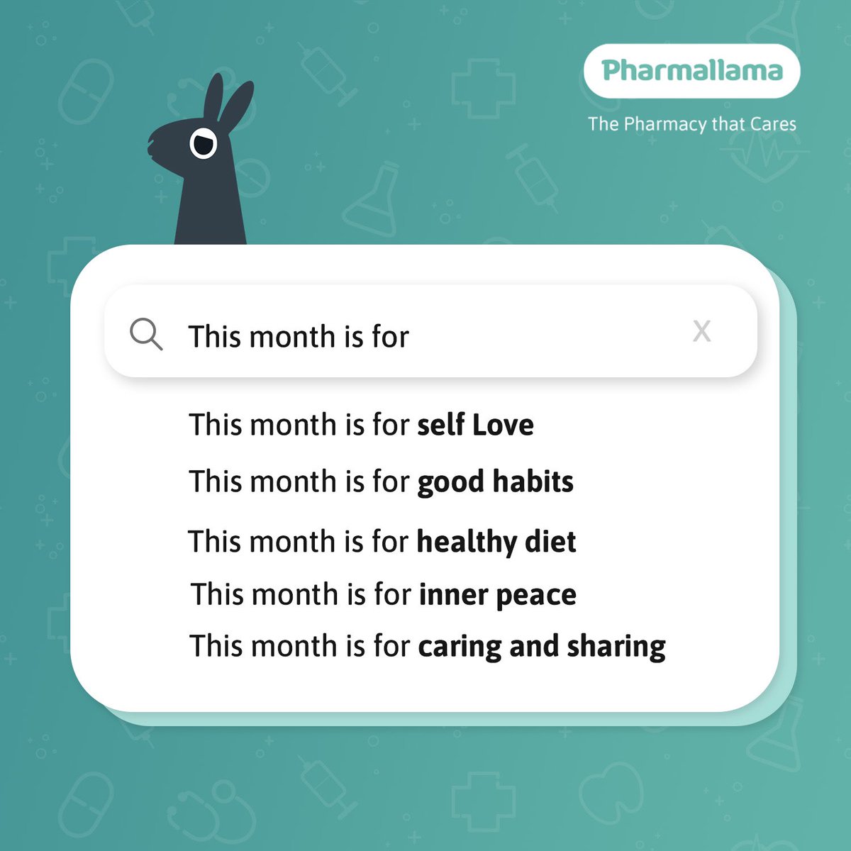 pharmallama's tweet photo. Start your quality pharmacy journey this month and strive towards to healthy and happy days with us ✨

#HealthCareIndia #ThePharmacyThatCares #HealthAndHappiness https://t.co/0BpOhElE3n