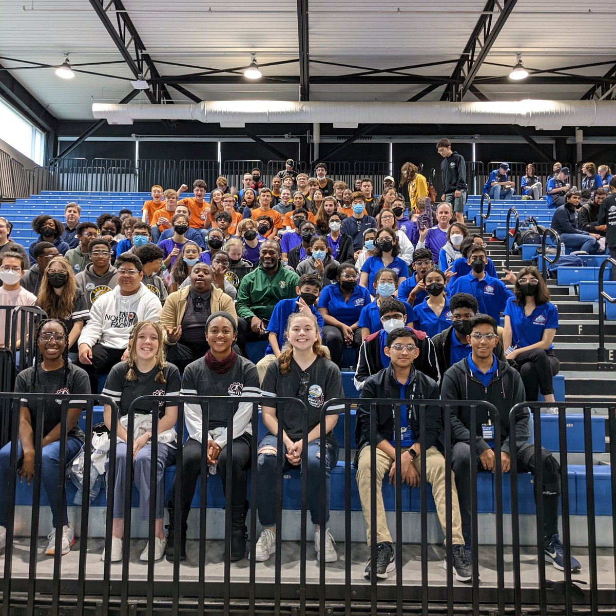 LanierCDAT's tweet photo. Thanks @GCPSCTE for your support as 5 @TeamGCPS teams qualified for States!! North Gwinnett, Peachtree Ridge, Lanier High, Mill Creek and Dacula!! GCPS teams WON 3 out of 4 tournaments leading to States, and won numerous other awards! #stem #computerscience #morethanrobots https://t.co/Es85JTvdL8