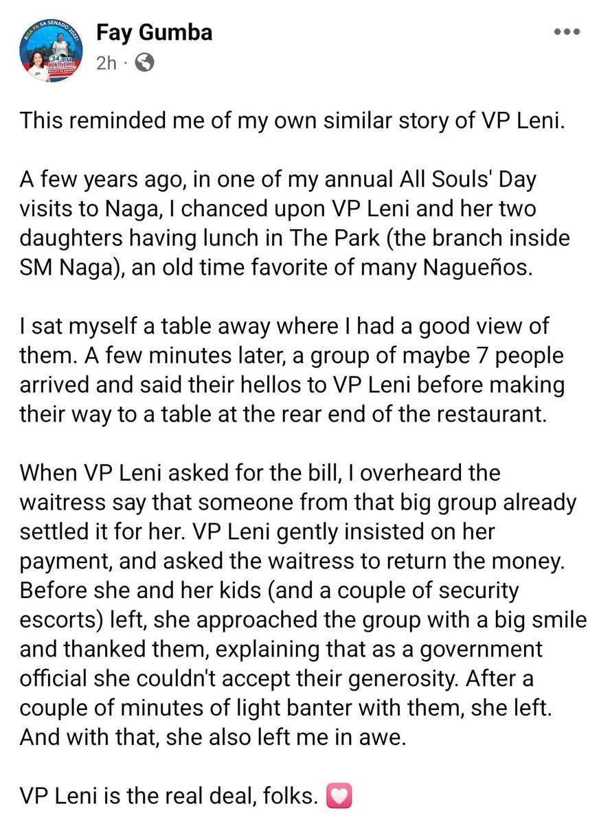 totallykismet's tweet photo. My own VP Leni story. 🌷 https://t.co/O3UzDi3KIe