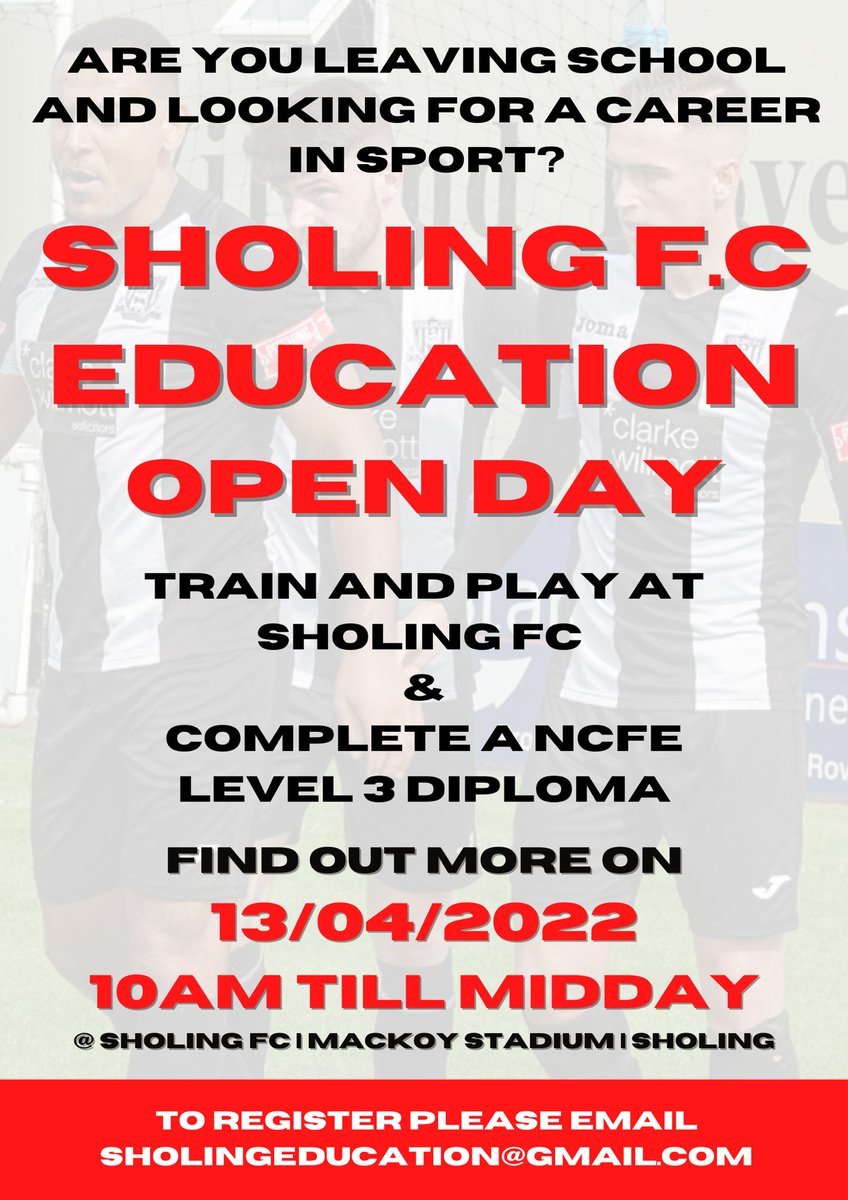 Sholing FC Education tweet media