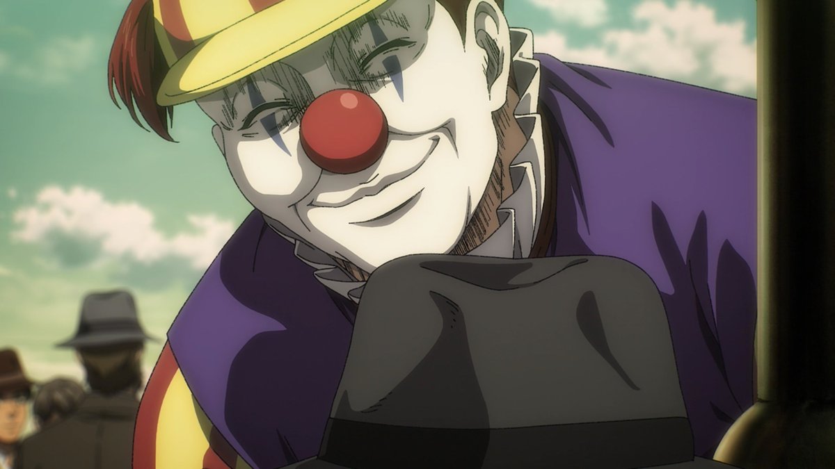 animeandkush's tweet photo. levi is so short, even the clown thought he was a kid https://t.co/6l8hNltq5X