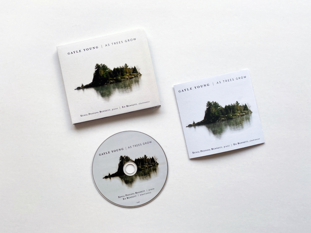 As Trees Grow by Gayle Young Sonorities Festival, Belfast, 6th April  - Concert (6pm), Talk (5.30pm) &amp; CD launch

Admission Free - advance booking from Eventbrite recommended

CD from farpointrecordings.com

#Sonorities2022 #gayleyoung #XeniaPestova #EdBennett