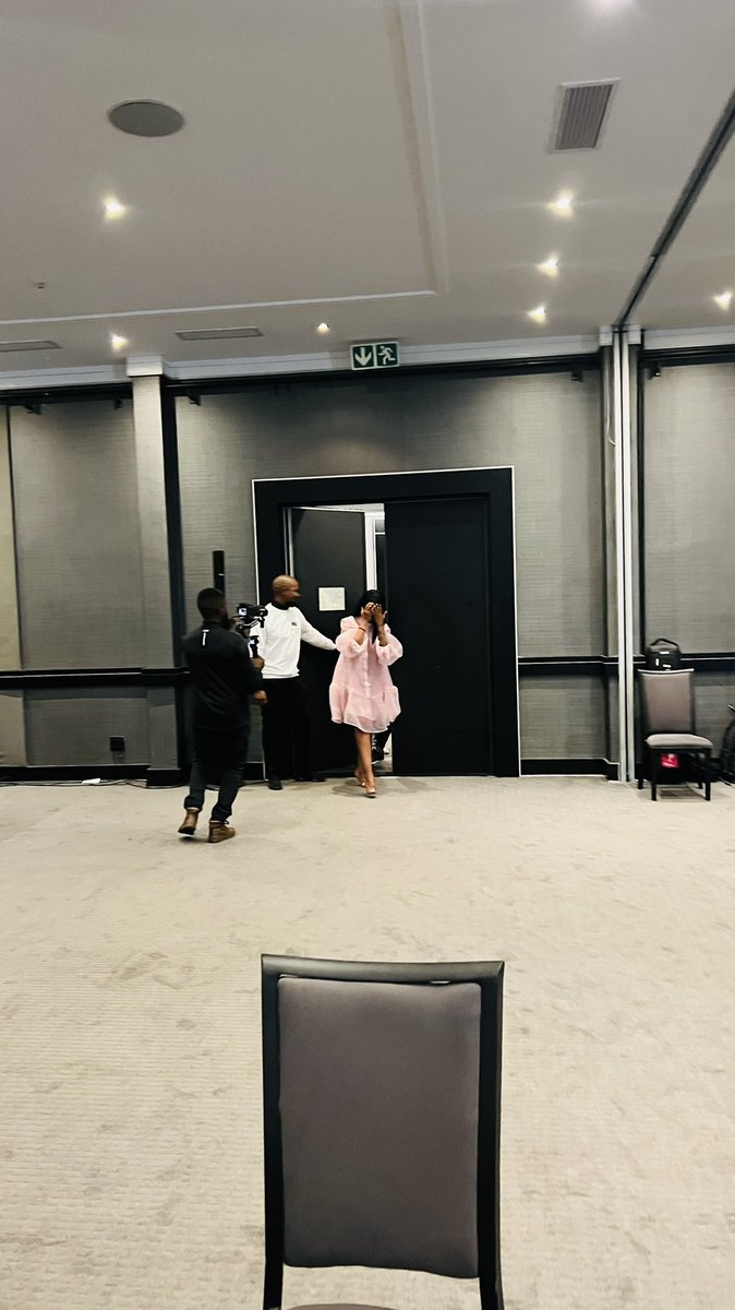 PhilMphela's tweet photo. The winner, MphoWaBadimo has arrived.

#BBMzansi https://t.co/nOzCh6JCnE