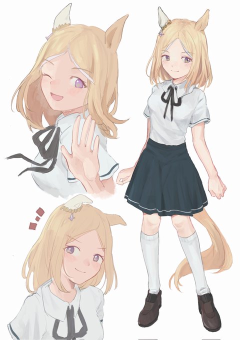 #ウマ娘プリティーダービー #ウマ娘
#ナリタトップロード
トプロちゃん 