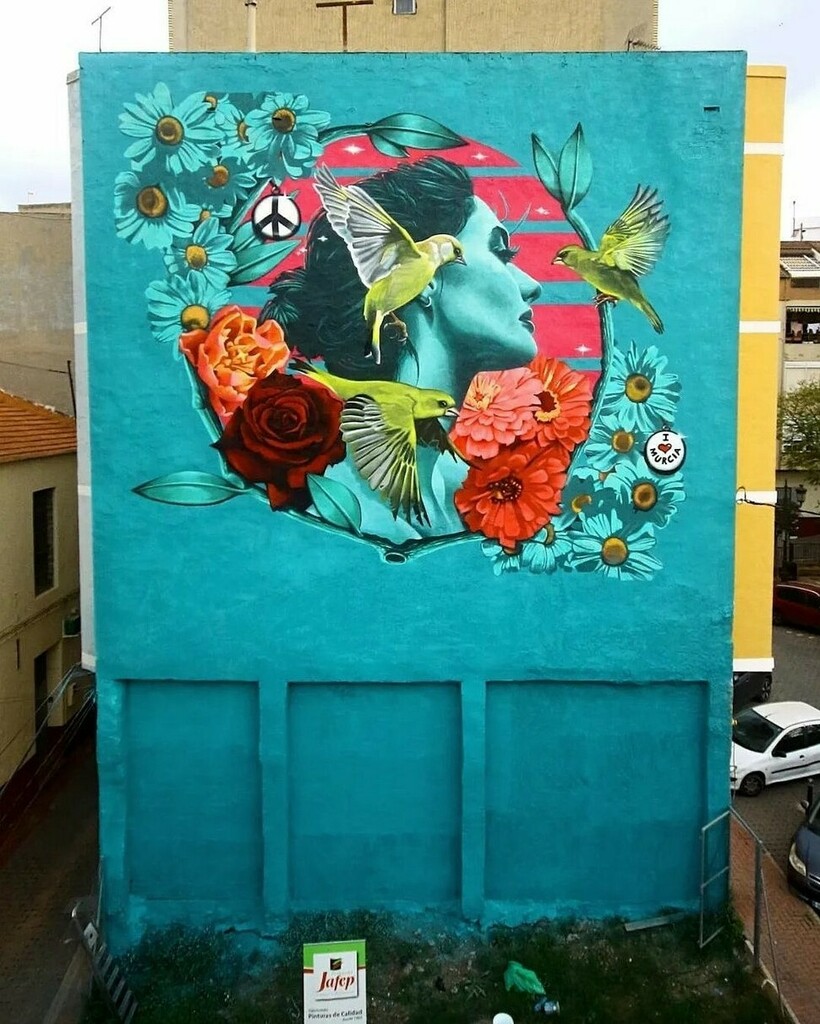 #Streetart by #Rocket01 @rocket01.co.uk in #MolinaSegura, Spain, for #MurciaStreetARTProject @murciastreetartproject
More info at: ttps://barbarapicci.com/2022/04/04/streetart-rocket01-molina-segura-spain/
Via @cultureforfreedom

#streetartspain #streeta… instagr.am/p/Cb7R9HAtuf6/