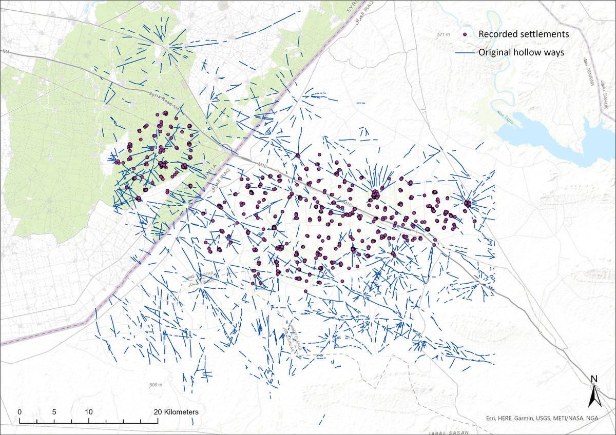 network_iConn's tweet photo. Today, #ESR 13 @deborahpriss tells you about her work:
I’m a #geoarchaeologist examining #ancient route #systems and their significance for the #resilience of settlements. I’m investigating the #HollowWays in #Mesopotamia to find out how #connectivity helped civilisations survive https://t.co/uVf9CN1UgZ