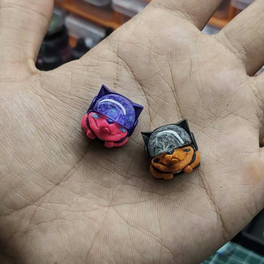 kitoid's tweet image. Artisan Keycaps