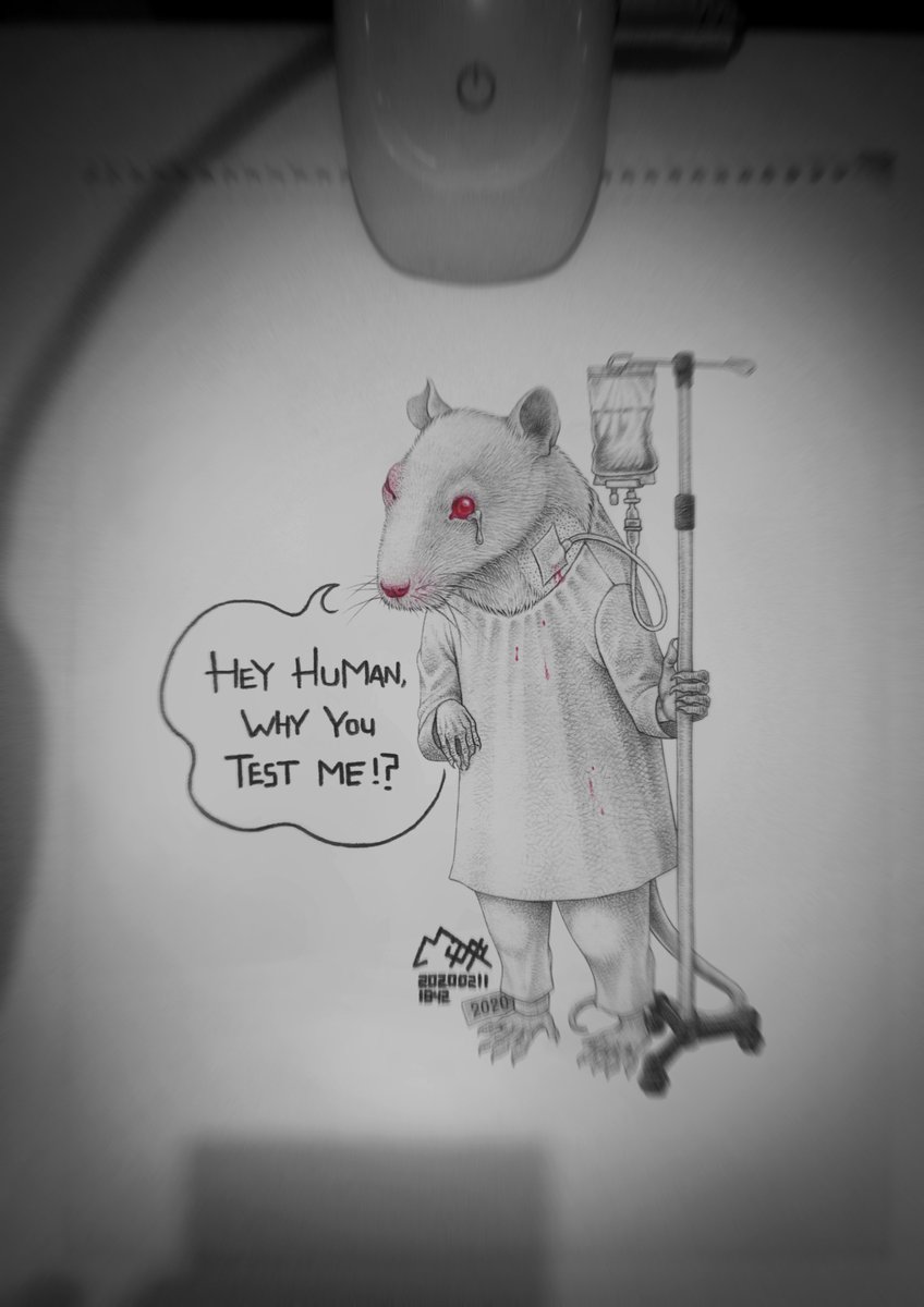 MilkDoNgComics's tweet photo. World Rat Day
ANIMAN - LABORATORY MOUSE
IG: https://t.co/9hANXyJaZM
FB: https://t.co/k24TJiuNda
#WorldRatDay #ไธ็่้ผ ๆฅ #Mouse #LaboratoryMouse #AnimalTesting #ๅ็ฉๅฏฆ้ฉ #ANIMAN #HeyHumanSeeWhatYouDo #MilkDoNg #MilkDoNgComics #Art #Drawing #Sketching #Painting #Illustration https://t.co/5nGpPL9ihd