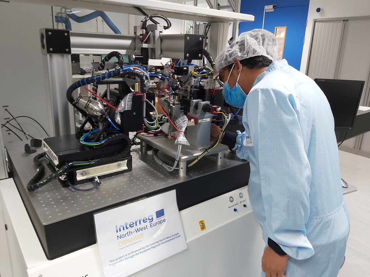 OIP4NWE (@oip4nwe) on Twitter photo Just delivered <a href="/TyndallInstitut/">Tyndall Institute</a>! A new fibre and micro-optics packaging machine, supported by <a href="/INTERREG_NWE/">Interreg NWE</a>’s <a href="/OIP4NWE/">OIP4NWE</a> project. Read more here! bit.ly/3LWAKX1. #photonics #photonicspackaging #EUinmyregion #interreg Just delivered <a href="/TyndallInstitut/">Tyndall Institute</a>! A new fibre and micro-optics packaging machine, supported by <a href="/INTERREG_NWE/">Interreg NWE</a>’s <a href="/OIP4NWE/">OIP4NWE</a> project. Read more here! bit.ly/3LWAKX1. #photonics #photonicspackaging #EUinmyregion #interreg
