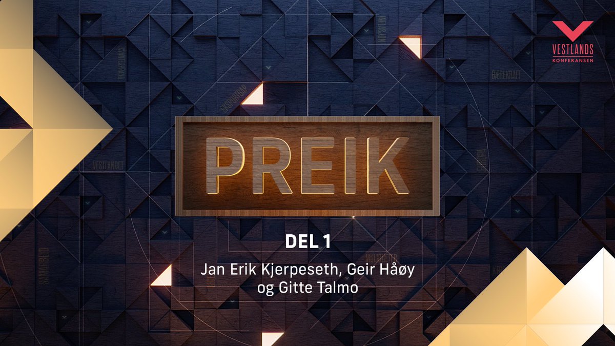 kjerpesethSBN's tweet photo. Gleder meg til å endelig være tilbake på scenen med #Preik under #Vestlandskonferansen2022 i morgen!
Om du ikke rakk å sikre deg en billett, frykt ikke. Hele konferansen streames på:
https://t.co/sBBQunjGKc https://t.co/1VO3GGfZuX