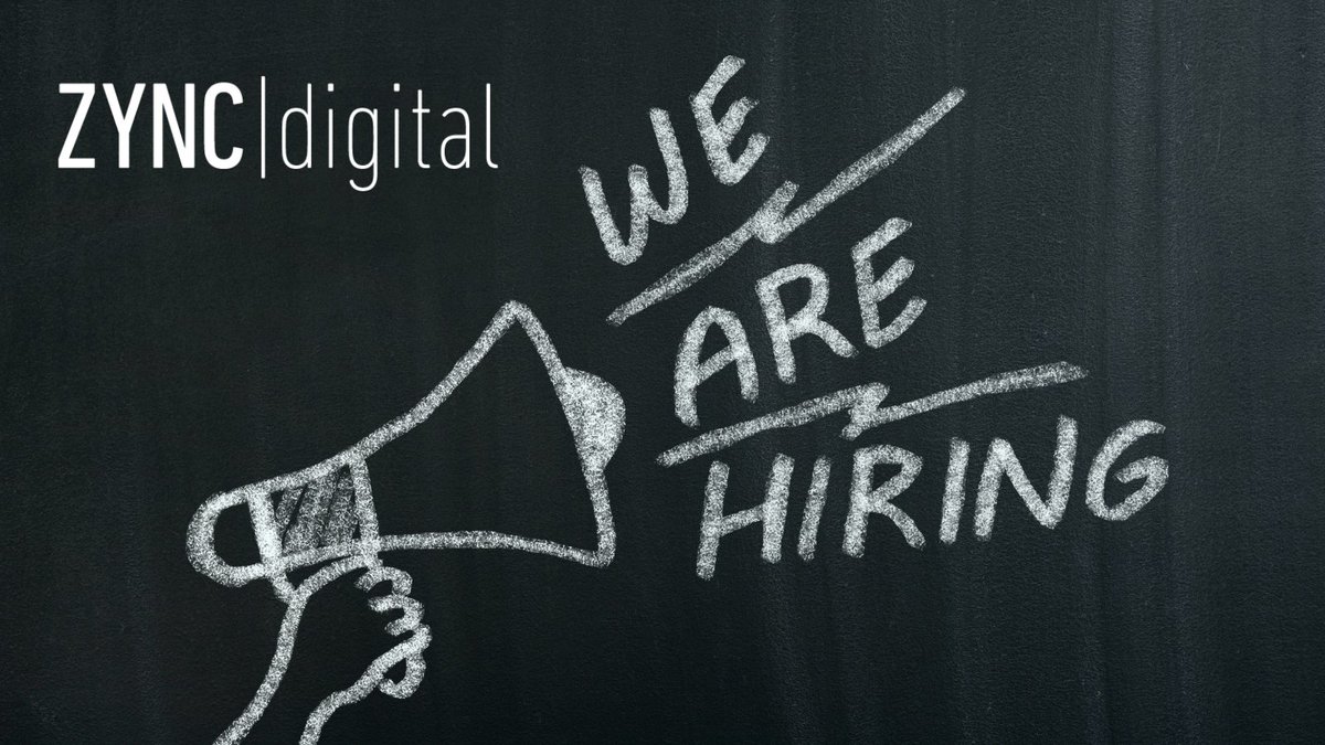 We're #Hiring! 🙌
If you're looking for an exciting opportunity to join a growing start up and are eager to develop your online marketing skills, email your CV and cover letter to info@zyncdigital.com 🖤
linkedin.com/jobs/view/2990…