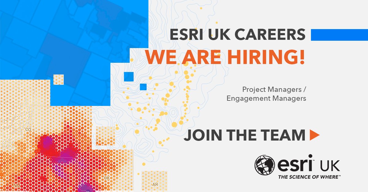 Esri UK tweet media