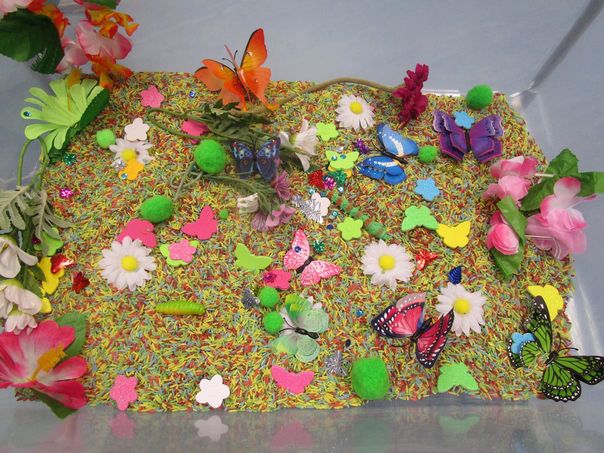 CR_DaisyChain's tweet photo. Our little daisy's have sprung into spring with camping, dinosaurs and sensory play. We were also delighted to be able to restart snack time. https://t.co/Oc4Y2ZfZho
