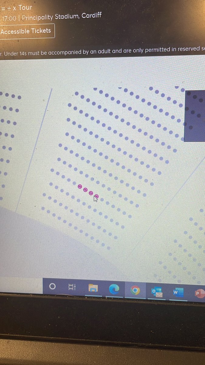 LFCLinks's tweet photo. @TicketmasterCS hiya! I am looking to purchase 3 Ed Sheeran tickets for my mum at the principality (28th May 22) and I saw 4 available in section M14 but as I click to purchase. I can only buy 1, not 3. Would you be able to advise? https://t.co/YQ4peqelut