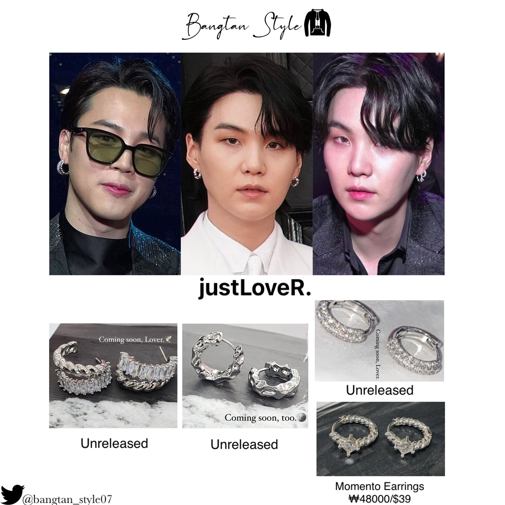 【one enough】Bloom Wave Earring▲BTS▲ITZY愛用 one enough】Bloom Wave Earring△BTS△ITZY愛用