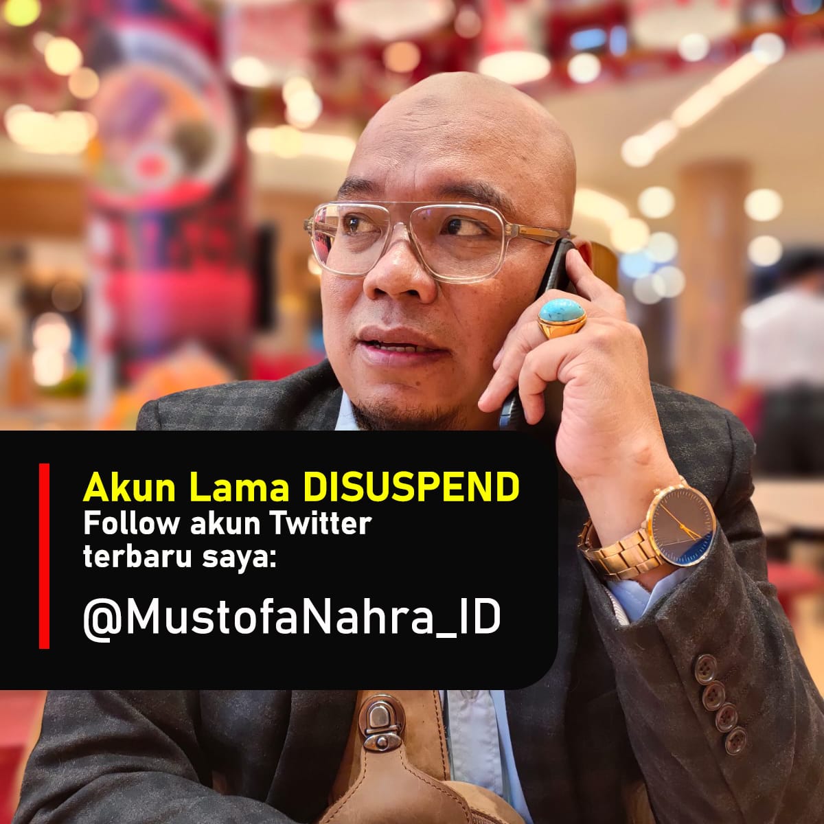 Semangatummat's tweet photo. Yuk Follow akun kawan saya, mas Mustofa Nahrawardaya dg nama akun @MustofaNahra_ID
Akun lama, Langganan suspend
CC
@Helmi_Felis
@bangZhack86
@WangsaDay_Day02
@pakaipeci
@JanissaryD_Last
@dekuxell_
@bewoking
@Ngabehi_Pandu
@Yunardi99
@bengkeldodo_
@aziz_djogdja
@AgungMurdono https://t.co/WM9jW2notm