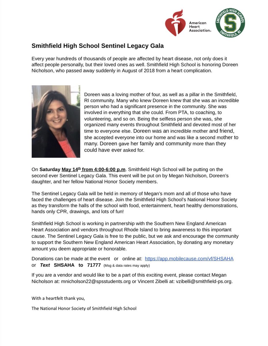Sentinel Legacy Heart Gala! Saturday, May 14th, 4:00pm - 6:00pm