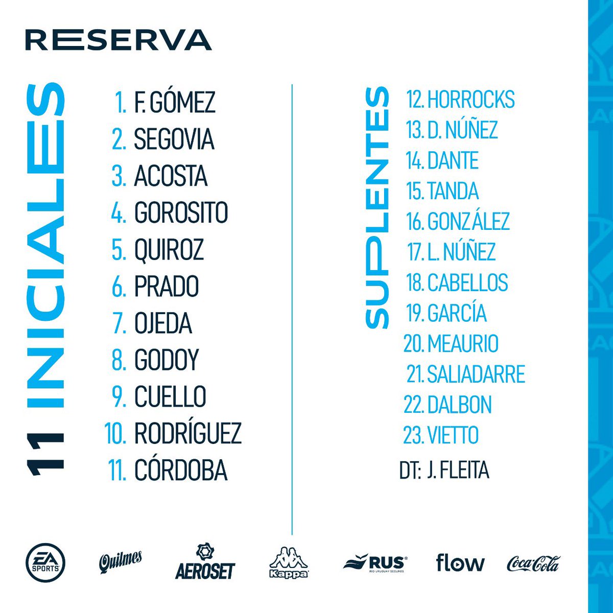 ¡Juega la Reserva y la miras en VIVO por #RacingPlay!

⚽ <a href="/RacingClub/">Racing Club</a> 🆚 <a href="/CASarmientoOf/">Club Atlético Sarmiento</a> 
⏱️ 9.00 

📲 racingplay.com.ar

#VamosRacing