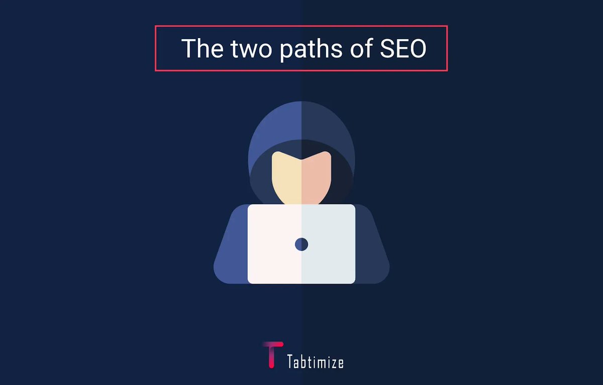 tabtimize's tweet photo. Differentiate between #SEO practices that build traffic organically vs. those that can get you penalized by #Google. 🚫

Read our blog post to learn all about white-hat #linkbuilding: https://t.co/fcHkYpRTtr👇 https://t.co/dkzBVqKgWE