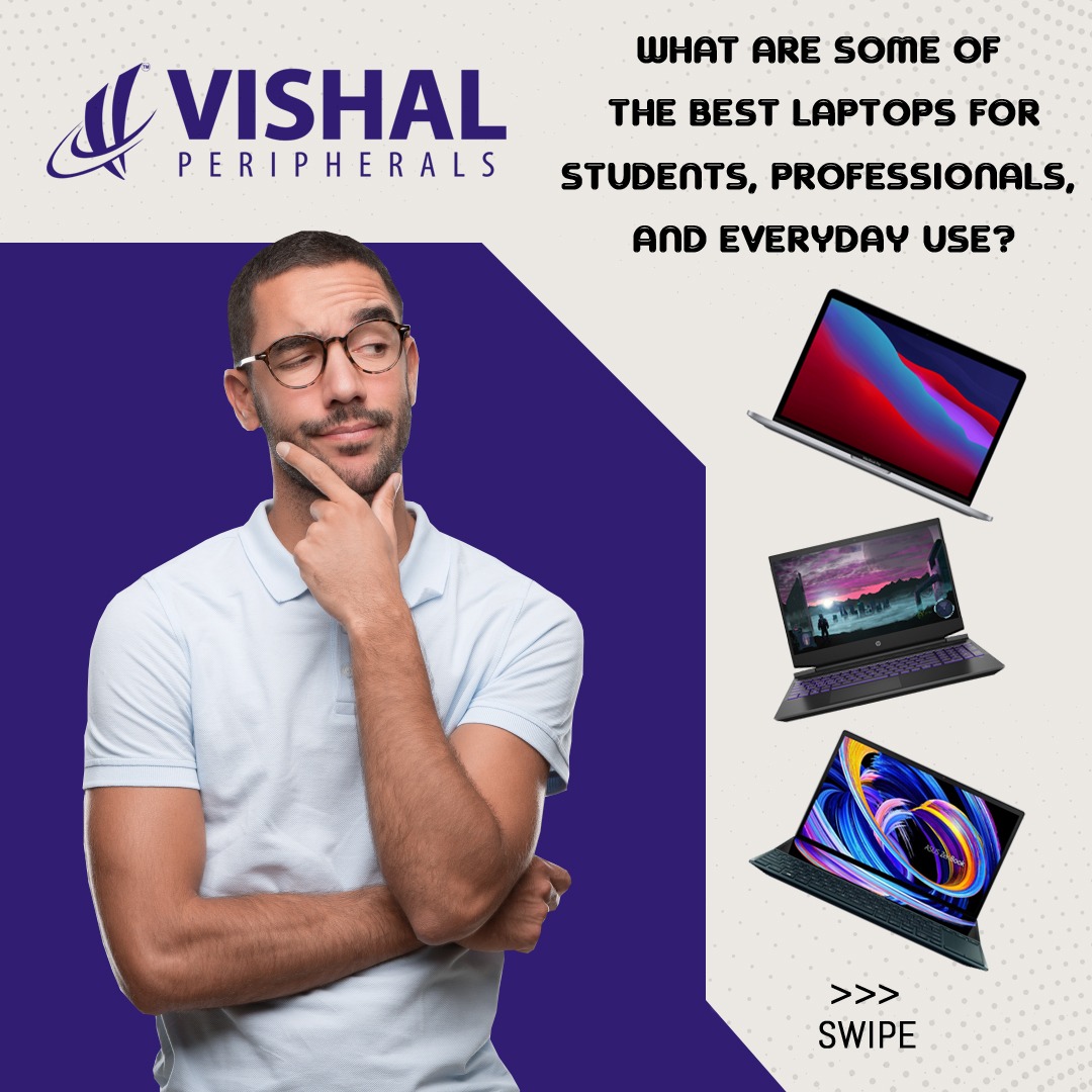 VishalPeriTS's tweet photo. What are some of the best laptops for #students, #professionals, and everyday use? Well
Visit VishalPeripherals, We have a wide range of options such as #budgetfriendly laptops
➡shop:https://t.co/zn8fFJ1fS2
.
#vishalperipherals #ctc #computerperipherals #techies #itgarage https://t.co/niaVcgbSFP