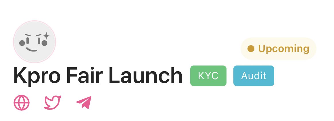 kombatprotocol's tweet photo. Fair launch on pinksale in 6hours.  

https://t.co/AwiLMjWjUD

Free NFTs to early contributors, 

10% token increase to first 100 contributors.      

#kpro #SAFUUFORK #BSCGems https://t.co/2HNReqfIAN