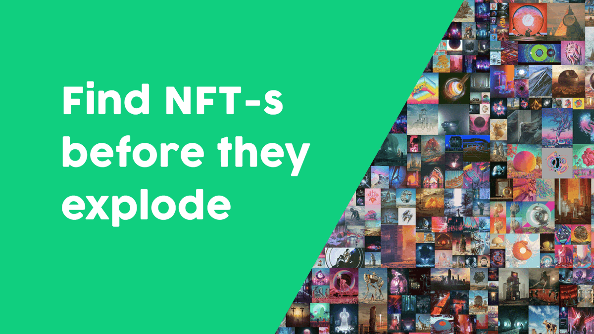coinboosts's tweet photo. The Art Of Finding NFTs Before They Explode: NFT Trading Strategies ft. NFTrelease App
https://t.co/Y5hIrkCJ42 https://t.co/SP4Tz8nAHA