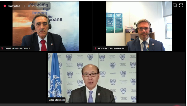 IMO Secretary-General has opened the #PollutionPrevention and response meeting - on agenda: transport of plastic pellets; discharge water from exhaust gas cleaning systems; black carbon; and more. Opening speech here: bit.ly/3u7kbBB