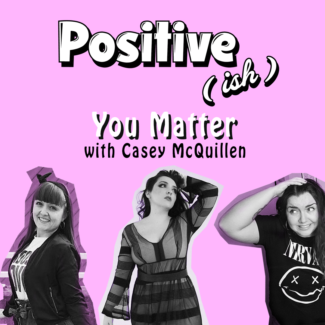 Joining us on today's episode is the absolutely fantastic #singersongwriter Casey McQuillen (<a href="/listentocasey_/">Casey McQuillen</a>)

We got stuck into #bodyimage, #feminism, #selfacceptance and #confidence, and it was bloody fantastic.  

Listen here: positiveish.co.uk/episodes-1 #bodypositivity #podcast