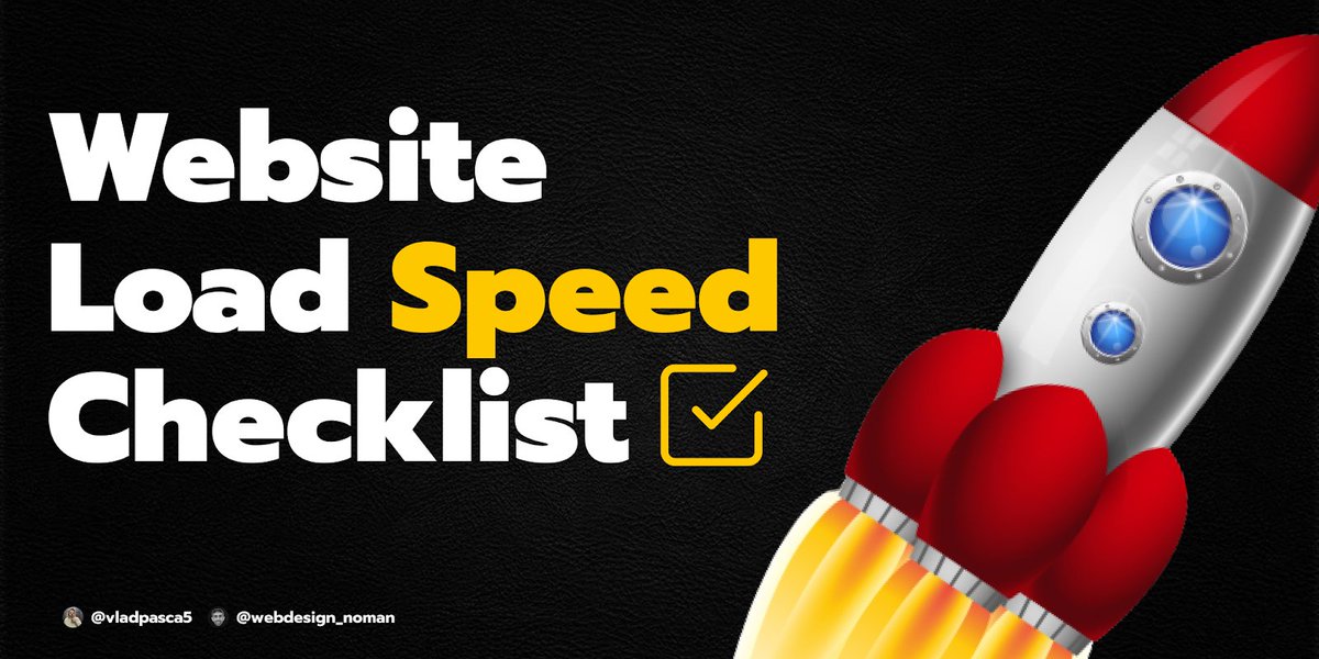 VladPasca5's tweet image. Do you have a slow website?
That means that you are leaving money on the table
But don't worry. I got your back with these 5 tips
A thread: