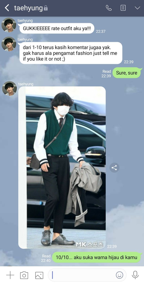 siluetfrasa's tweet image. taekook • kookv onetweet au

✨ boyfriend rates my outfits ✨