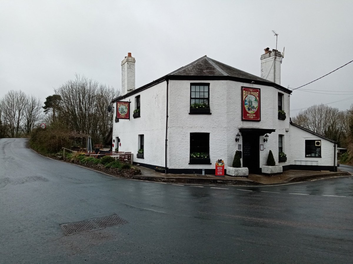 glenaallen's tweet photo. Newton St Cyres ☑️
Lovely little station with a pub with its own brewery as well! #theBeerEngine couldn't resist a swift half and a sit in the signalman seat! https://t.co/E2qhoxHIzX