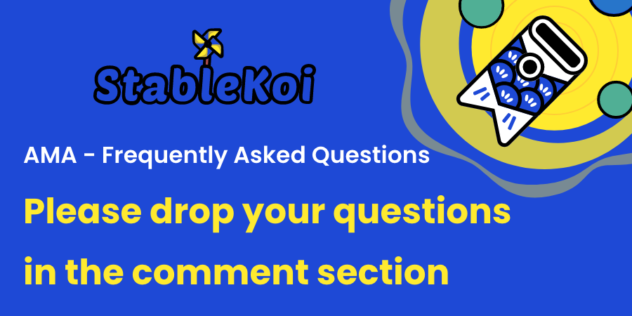 stablekoi's tweet photo. 🤔StableKoi #AMA Frequently Asked Questions📢

😊Please drop your questions in the comment section😊

🙋We will answer them as soon as possible! 🙋

$USDT $USDC #stablecoins #faq #ethereum #BinanceSmartChain #trading #staking #farming @NervosNetwork #cryptocurrencies #crypto https://t.co/BQk0SBT7po