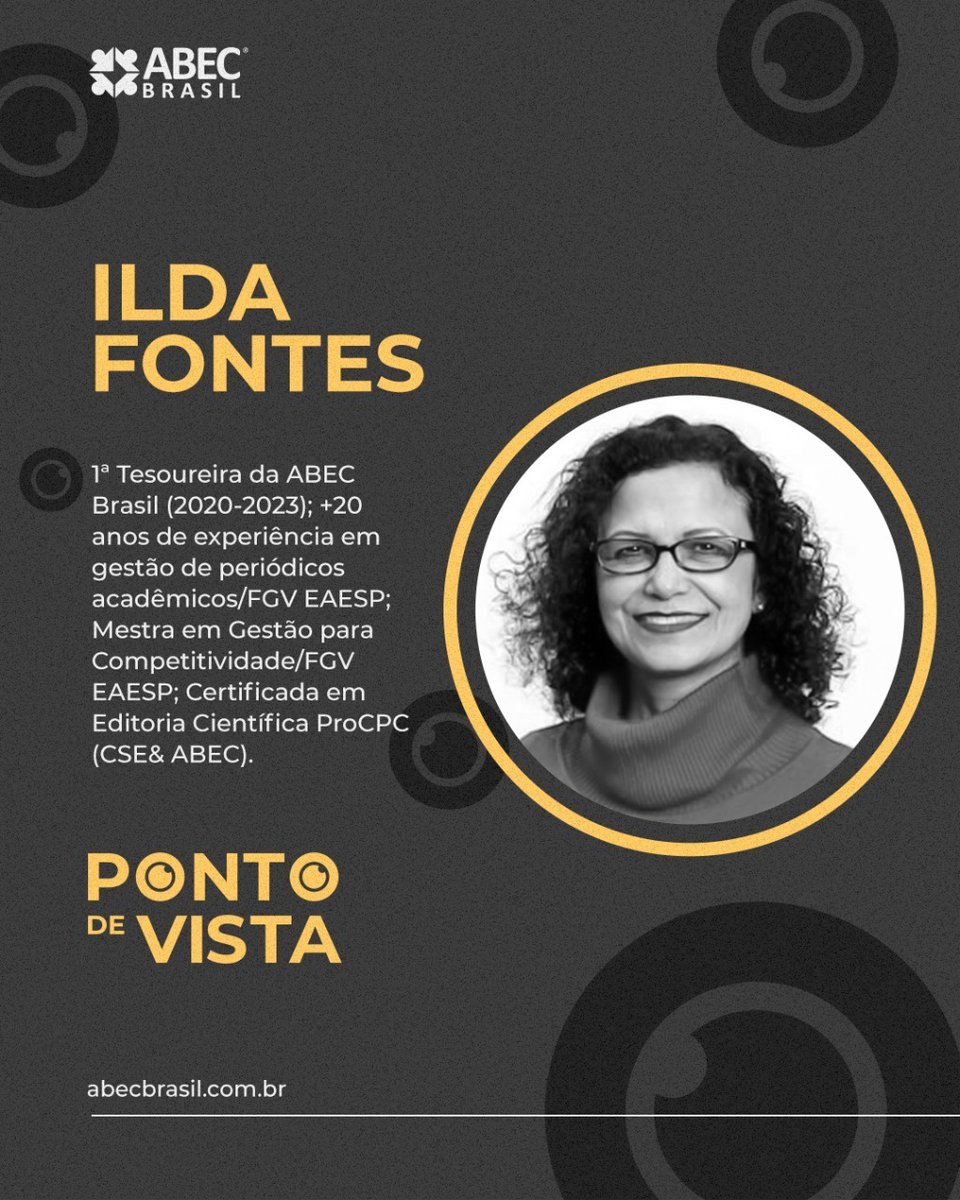 ABECBrasil's tweet photo. Por que falar sobre competências do editor-chefe? 🧐

Esse é o tema do artigo produzido pela Ilda Fontes, 1ª tesoureira da ABEC Brasil, para a nossa seção do blog Ponto de Vista.

Leia o artigo e fique por dentro do assunto: https://t.co/p9WBjLDS2e https://t.co/349tr1llBE