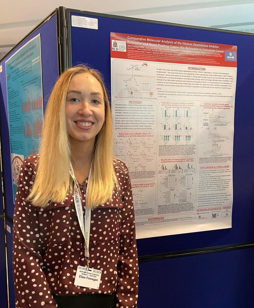 Ellen Finnegan (@ellenfinnegan6) on Twitter photo Had a fantastic few days at <a href="/News_IACR/">News IACR</a>. It was great to finally discuss my research in person! #IACR2022 <a href="/RCSI_postgrad/">RCSI PG Research</a> <a href="/MolOncologyRCSI/">RCSI Molecular Oncology Research Group</a> Had a fantastic few days at <a href="/News_IACR/">News IACR</a>. It was great to finally discuss my research in person! #IACR2022 <a href="/RCSI_postgrad/">RCSI PG Research</a> <a href="/MolOncologyRCSI/">RCSI Molecular Oncology Research Group</a>