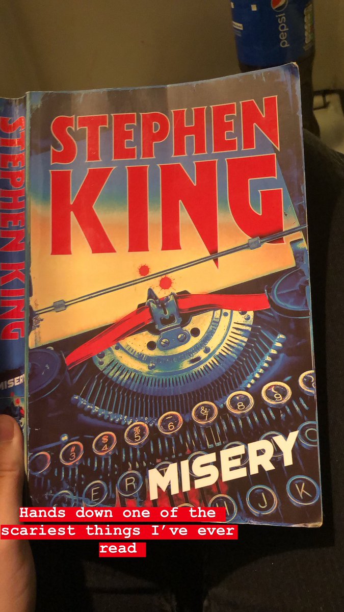 lwheelhouse's tweet photo. @StephenKing Hey Stephen, Long shot of you actually reading this! friends a massive fan of your books- loves your work! She's an aspiring writer &amp; currently doing really well on Children's BBC here in the UK atm. Would you follow me so I could maybe DM you about a thing for her? https://t.co/FSqf0afVvX