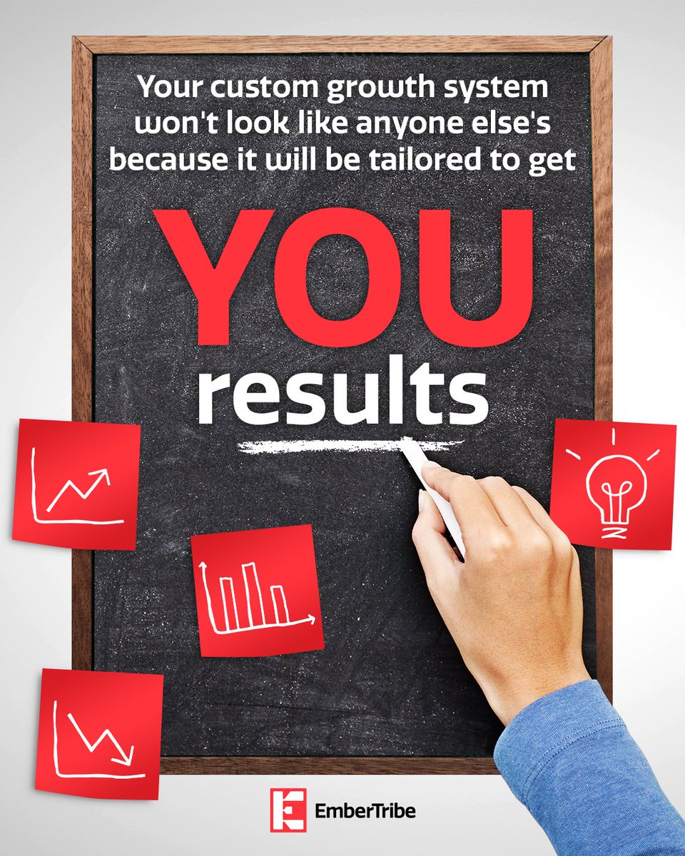 You won't find this method anywhere else 🤯📈

We analyze your business where it is right now and where you want to be and then engineer your unique growth system 🚀

We'll use different traffic and retargeting strategies to improve your revenue for sustainable growth 📊