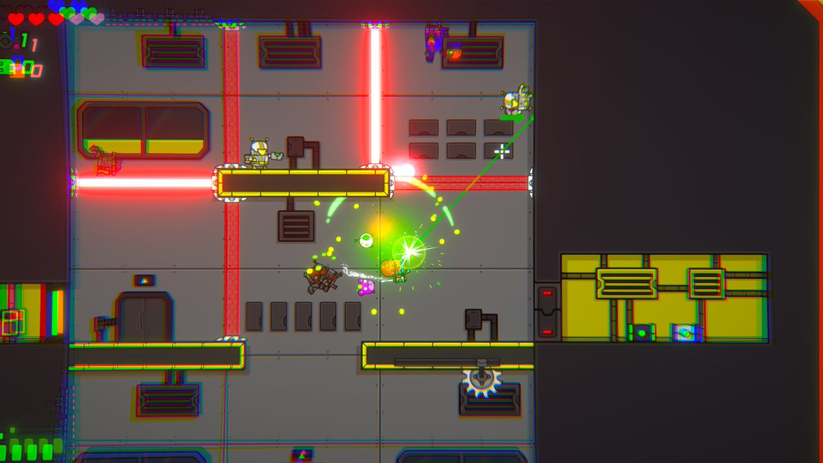 onedayonegame_'s tweet photo. #OneDayOneGame🗓️

📢@Invincible_Cat is working on Gravity Oddity 🛸

Focus On🔍
▶️Use gravity boots, a jetpack &amp; a gun to move🥾
▶️Customize your weapon🔫
▶️Loot &amp; unlock new modifiers🔓
▶️Intense battles👽

Well done devs, it looks cool &amp; funny !😄

#indiegames #indiedev #Space https://t.co/jcbjnJNI8i
