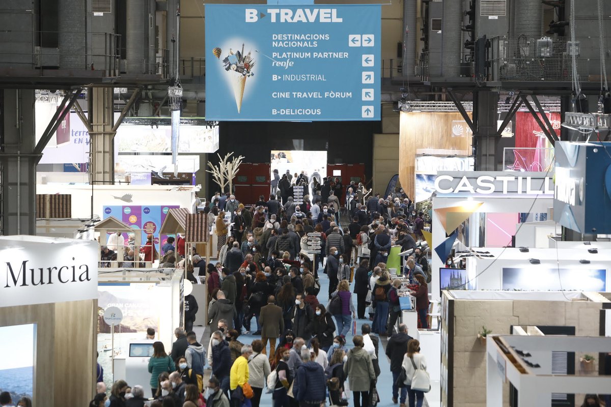 SalonBTravel's tweet photo. ¡Muchísimas gracias a todos los que habéis pasado estos días por B-Travel! 🛫
¿Quieres saber cómo ha sido esta edición?
🗺️ 100 expositores
💼 500 empresas del sector
🏙️ Todas las comunidades autónomas españolas
🌍 30 destinos internacionales
🥘 24.000 degustaciones en B-Delicious https://t.co/2p2dWBDlpK