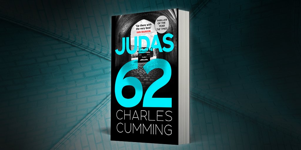 Hemlock_Press's tweet photo. He thought his mission was over.
But now someone’s out for revenge. 

@CharlesCumming's blockbuster new spy thriller #JUDAS62 is out now in paperback.

Discover the Times Thriller of the Year ➡️ https://t.co/DaUtUIWenb https://t.co/BVeQ0xCPZW