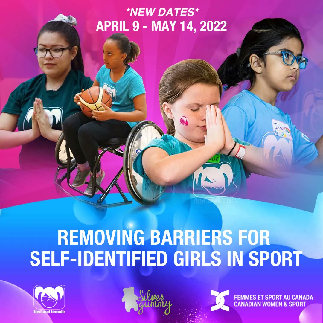 girlsforwardca's tweet photo. Calling all girls, ages 8-14! Join @WomenandSportCA and #FastandFemale in our Removing Barriers program. Join us for their FREE 5-session girl's program, now starting April 9. Register today: https://t.co/aK4T0KU0B6 https://t.co/j5e19uqVF2