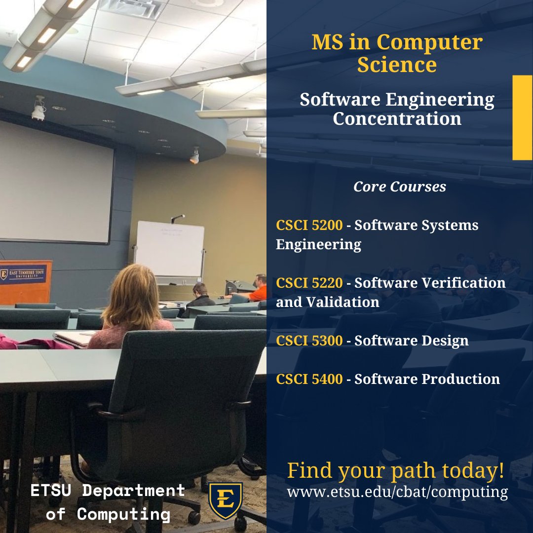 ComputingETSU's tweet photo. In 2005, Mark Zuckerberg talked to Harvard's CS50 class. Many topics he discussed are even more relevant today. Want to learn how to to build systems that can touch a wide range of people? ETSU offers a MS in CS with a focus in Software Engineering. Check our bio for more info! https://t.co/5l7iYE9CF9