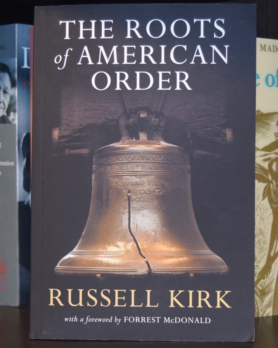 ULmCenter's tweet photo. As part of our book-in-common efforts this year, we have developed a reading guide & companion podcast to Russell Kirk’s classic book, “Roots of American Order.”
#WhatWeRead #AboutUs
🎧 Learn more about the project & listen to the podcast on our website! https://t.co/2iKGxrFgGm