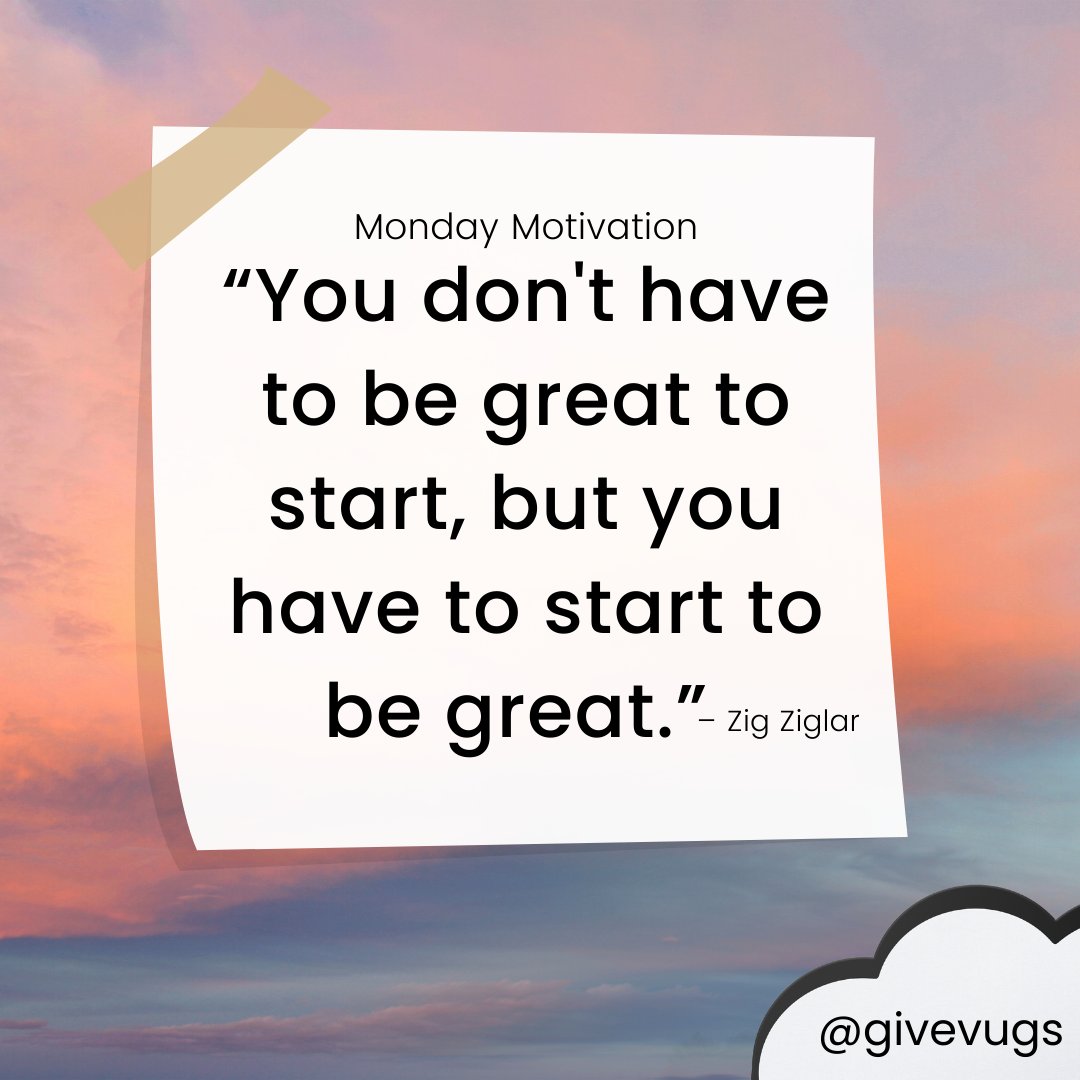 This week's Monday motivation 🌤️ #givevugs #goodvibes #motivation #inspiration #love #life #quotes #happy