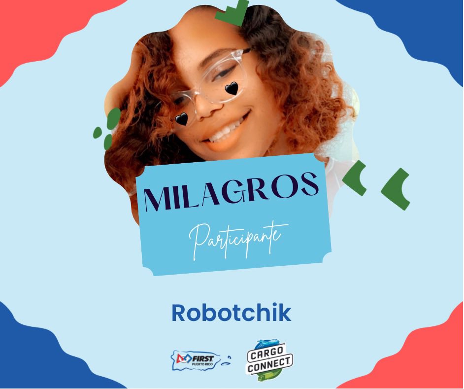 EurekaESIpr's tweet photo. ¡A solo 5 días del campeonato final del programa #FLLChallenge de la temporada #CargoConnect , presentamos a algunos de los participantes! 🎉 ¡Vamos a desearles todo el éxito del mundo! 🙌🏾

#juegosderobot #boricuasinSTEM #robotica https://t.co/S6CZkOxIAr
