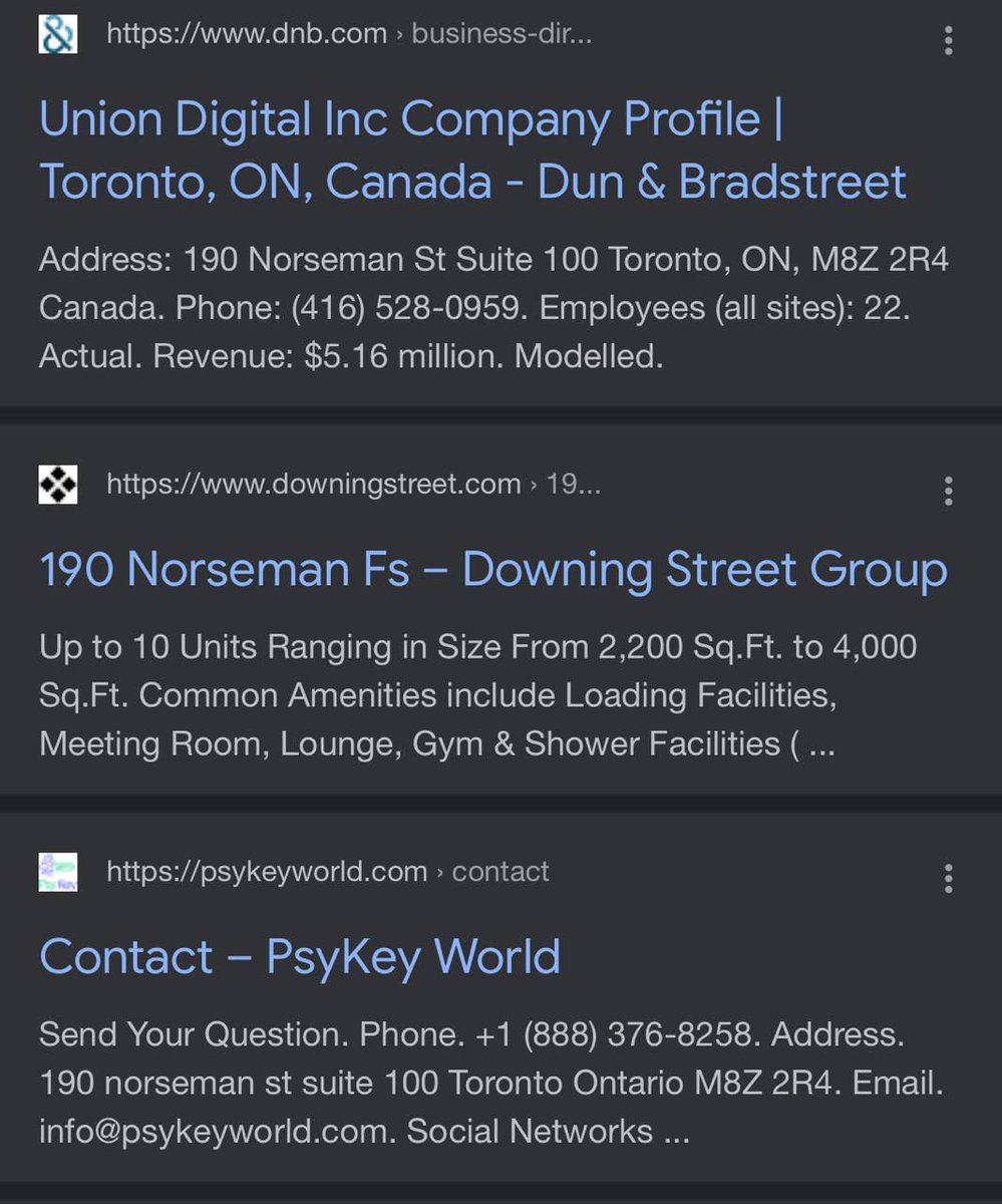 paulie_trades's tweet photo. $CEOS New HQ Address is linked to Union Digital, AKA Union Marketing. 750K members and a $50K purchase order. 

Jan 12 2022 Press Release Read:

“What stemmed from a tenant/landlord relationship has now blossomed into an exciting new opportunity.”

https://t.co/j5Uy0mcKd2 https://t.co/AoxLs4Nbpo