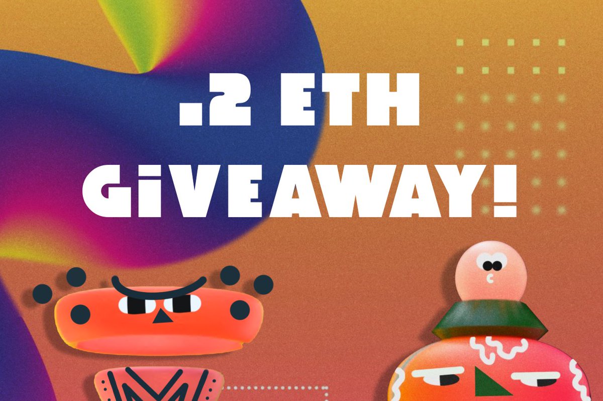CandyVaseClub (@candyvaseclub) on Twitter photo 🍬Hey Candies!🍭
We want to help make this Monday a little better, so we are ...
🍬🍭GIVING AWAY🍬🍭
.2 #ETH ( 690$ Value )
✅Follow -
<a href="/CandyVaseClub/">CandyVaseClub</a>
♻️Retweet & ♥️ Like
👨👧👦Tag Frens, More Tags = More Entries
Winner picked in 72 hours!
#NFT #NFTGiveaway #Ethereum 🍬Hey Candies!🍭
We want to help make this Monday a little better, so we are ...
🍬🍭GIVING AWAY🍬🍭
.2 #ETH ( 690$ Value )
✅Follow -
<a href="/CandyVaseClub/">CandyVaseClub</a>
♻️Retweet & ♥️ Like
👨👧👦Tag Frens, More Tags = More Entries
Winner picked in 72 hours!
#NFT #NFTGiveaway #Ethereum