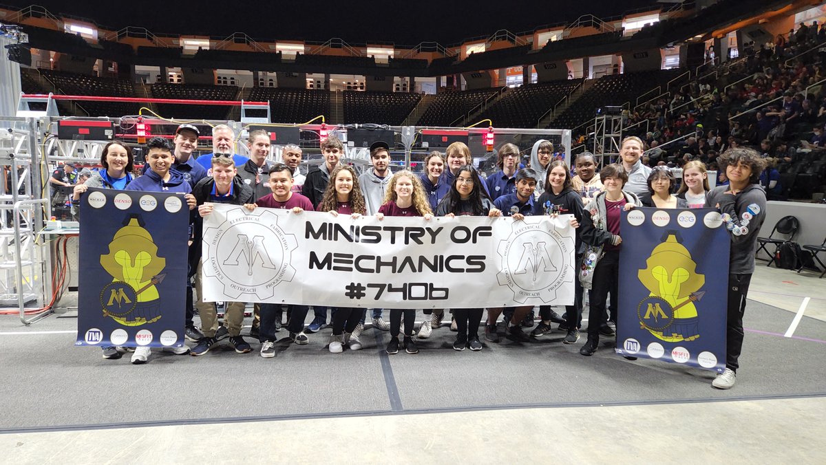 Gluckaneering's tweet photo. Even if the rankings weren't what we'd prefer, I'm so proud of our @MinistryofMech1 team! They overcame obstacle after obstacle, and came back better each time! Congrats on the most memorable season yet! @CCSCTE https://t.co/b9oTaXVUbx