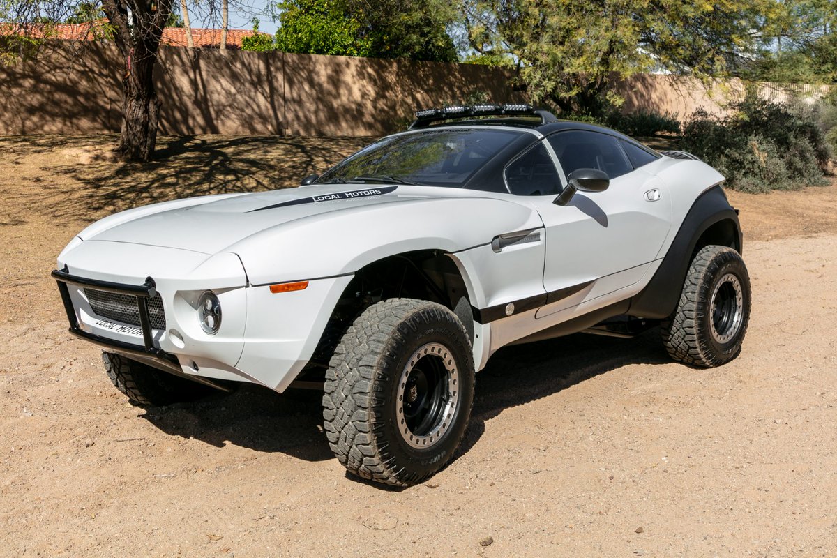 Bringatrailer's tweet photo. Now live at BaT Auctions: 2015 Local Motors Rally Fighter. https://t.co/Cnc5jLXabc https://t.co/CBBynDwums
