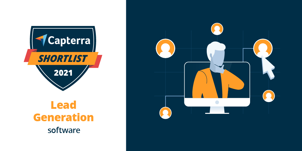 Capterra's tweet photo. What are the top #leadgeneration solutions of 2022? Our #Shortlist report showcases the leading solutions based on user rating ⭐ ➡️ https://t.co/zJ149pFWKJ #leadgenerationsoftware #leadnurturing https://t.co/AgQtXuTBHe