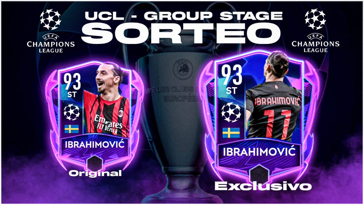HDWolvie's tweet photo. 🚨SORTEO UCL Ibrahimović Especial🚨 Patrocinado por @EAFIFAMOBILE

Requisitos:
✅Seguir a @HDWolvie y @EAFIFAMOBILE
🔄RT al tweet 
✅Suscribirse a YouTube

Finaliza el jueves a las 20h.

SUERTE A TODOS 💥💪 https://t.co/bs6OQ0kVEJ